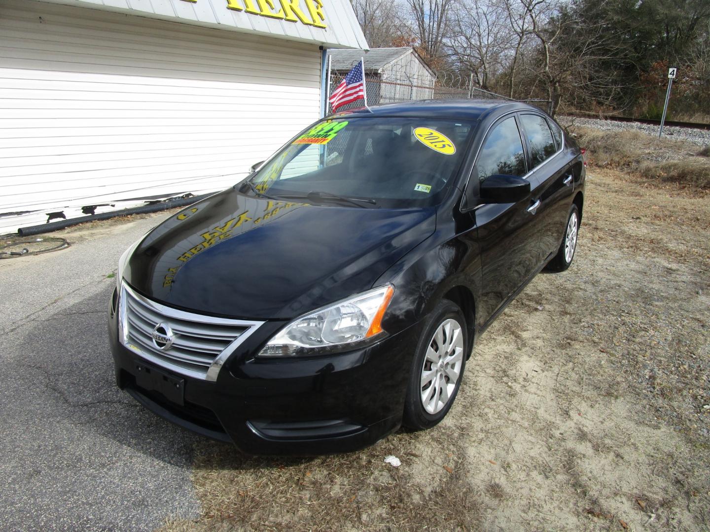 2015 Black Nissan Sentra (3N1AB7AP0FY) , located at 2553 Airline Blvd, Portsmouth, VA, 23701, (757) 488-8331, 36.813889, -76.357597 - **VEHICLE TERMS*** Down Payment: $899 Weekly Payment: $100 APR: 23.9% Repayment Terms: 42 Months ***CALL ELIZABETH SMITH - DIRECTOR OF MARKETING @ 757-488-8331 TO SCHEDULE YOUR APPOINTMENT TODAY AND GET PRE-APPROVED RIGHT OVER THE PHONE*** - Photo#1